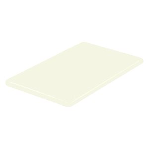 Cutting board, plastic, 60 x 40 cm, white - "de Buyer" brand
