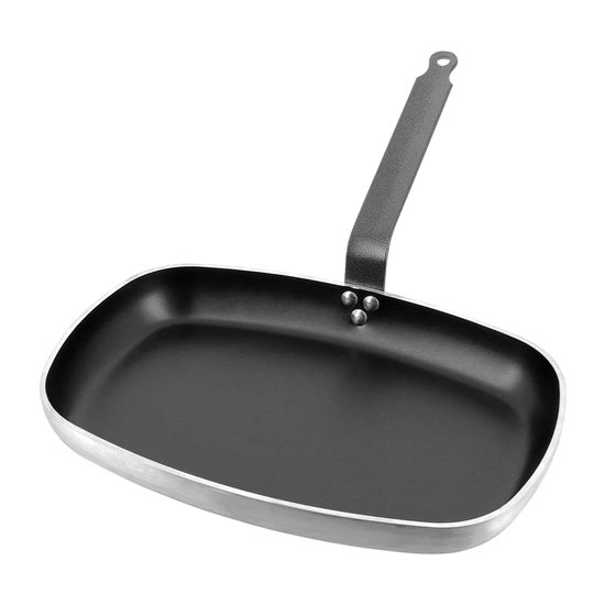 "CHOC" non-stick stekpanna för fisk, 38 x 26 cm - märke "de Buyer"