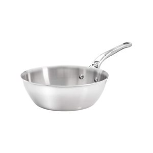 "AFFINITY" sauté pan, 24 cm, stainless steel - "de Buyer" brand