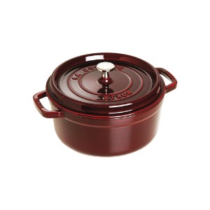 Cast iron Cocotte cooking pot, 24 cm/3.8 l, Grenadine - Staub