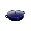 Chistera-vuoka, valurauta, 24 cm, Dark Blue - Staub