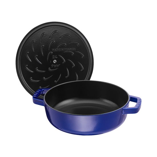 Chistera casserole dish, 24 cm, Dark Blue - Staub