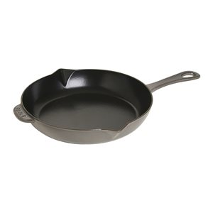 Cast iron frying pan 26 cm, Graphite Grey - Staub