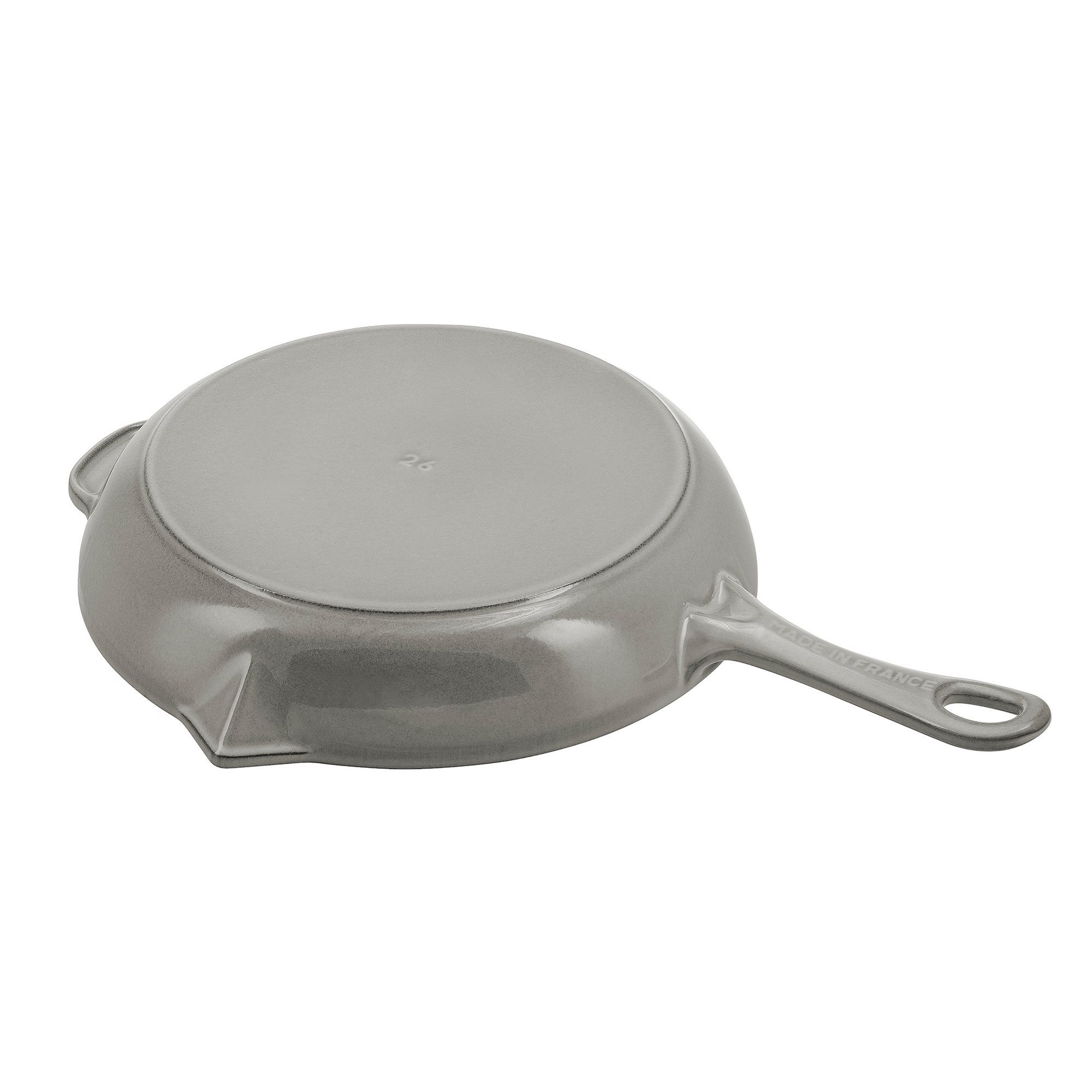 Staub Round Grill 26 Graphite Grey