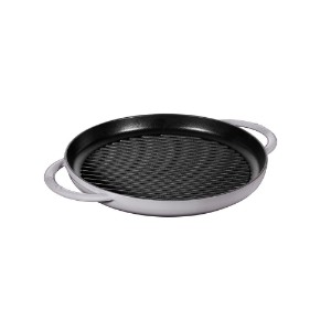 Grill pan, cast iron, 26 cm, Graphite Grey - Staub