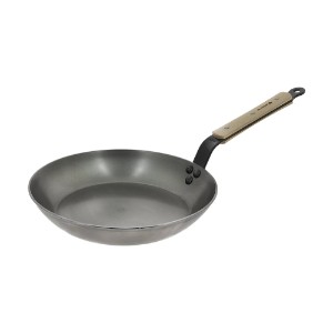 Frying pan, steel, 24cm, "Mineral B Bois" - de Buyer