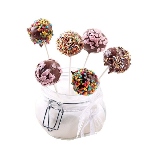 48-delni set Cake Pops palčk, 15 cm, plastika - Westmark