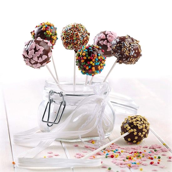 Set de 48 bâtonnets Cake Pops, 15 cm, plastique - Westmark