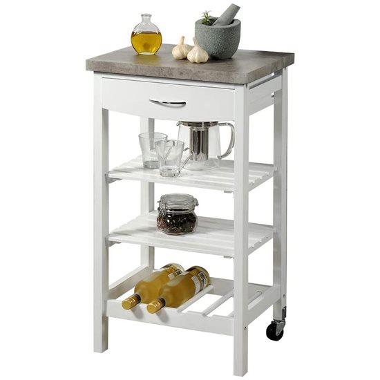 Table de service, 47 x 37 x 85 cm, MDF - Kesper