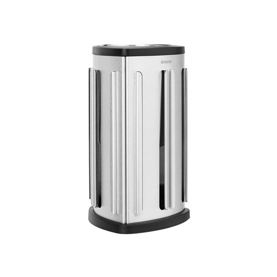 Dispensador de cápsulas de café, com recipiente removível, aço inoxidável, 12 x 12 x 19,5 cm - Brabantia