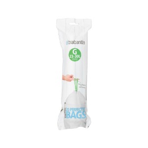 Trash bags, code G, 23-30 L, 20 pcs. - Brabantia