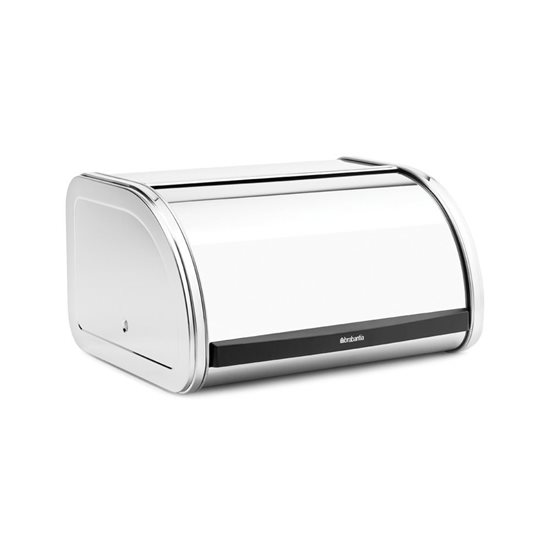 Bread box, stainless steel, 31.6 x 26.5 cm, Brilliant Steel - Brabantia