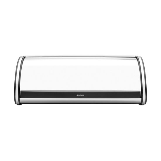 Bread box, stainless steel, 44.5 x 26.2 cm, Brilliant Steel - Brabantia