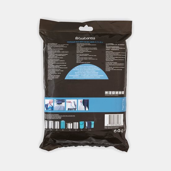 Trash bags, code L, 40-45 L, 10 pcs. - Brabantia