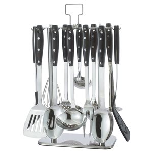 13-piece kitchen utensil set, stainless steel - Zokura