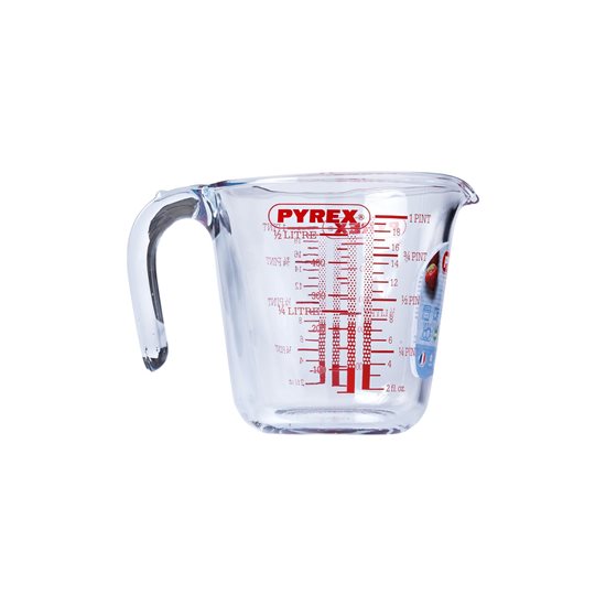 Tasse à mesurer, en verre résistant à la chaleur, "Classic", 500 ml - Pyrex
