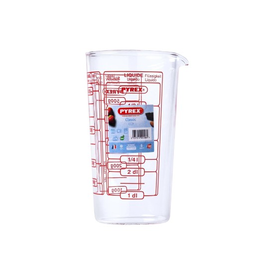 Gobelet doseur haut, en verre borosilicaté, "Classic", 500 ml - Pyrex