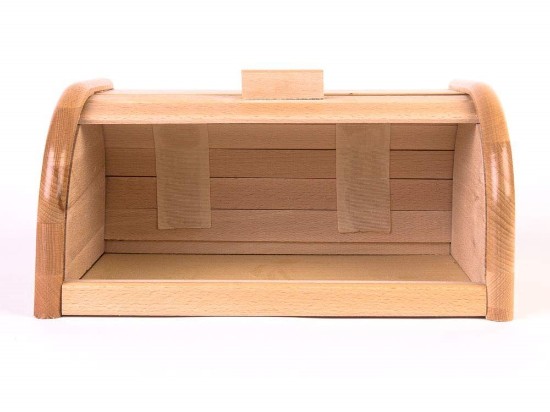 Boîte à pain, 30 x 15 cm, bois de hêtre - Kesper