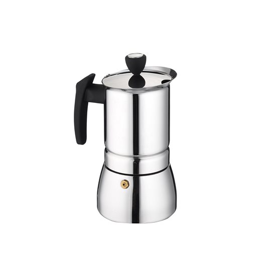 Paslanmaz çeliktan yapılmış "Cafe Ole Classic" espresso makinesi, 240 ml - Grunwerg 