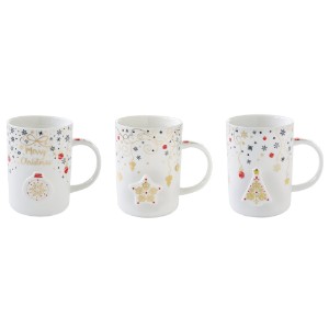 Porcelianinis puodelis, 370 ml, "Merry Christmas" - Nuova R2S
