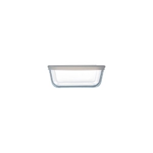 "Cook & Freeze" square food container, made of  heat-resistant glass, 850 ml, with plastic lid - Pyrex