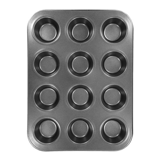 Moule pour 12 muffins, 35 x 26,5 cm, acier - Westmark