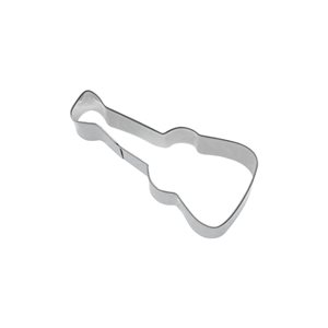 Guitar-shaped biscuit cutter, 8 cm, stainless steel - Westmark 