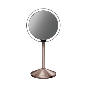 Makeup mirror with sensor, 11.5 cm, Rose Gold - simplehuman