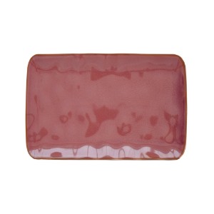 Platter poircealláin, 27 x 19 cm, "Interiors Burgundy" - Easy Life