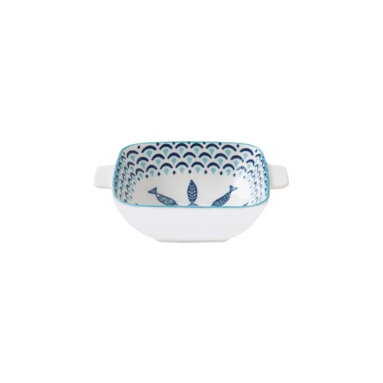Porculanska zdjela s ručkama, 15 x 12 cm, "Sea Shore" - Nuova R2S