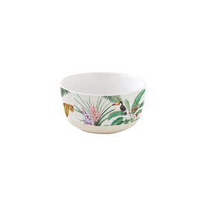 Tropical Paradise ceramic bowl, 16 cm - Nuova R2S