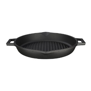 Poêle à griller, 30 cm, fonte / 2,2 l - Marque LAVA