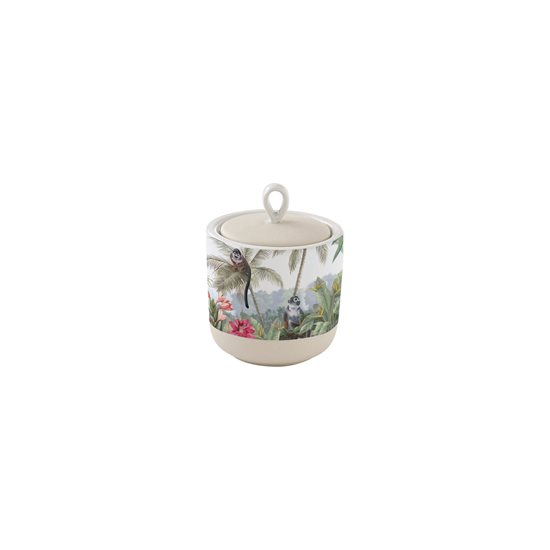 Aufbewahrungsbehälter "Tropical Paradise" aus Keramik, 8 x 10 cm - Nuova R2S