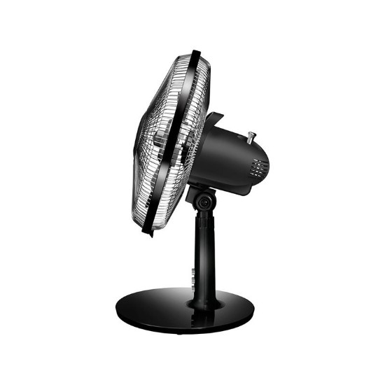  "Silverline" table fan, 25 W black - UNOLD brand