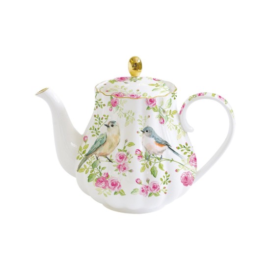 Théière en porcelaine, 800 ml, « Spring Time » - Easy Life
