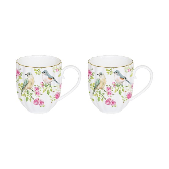 Set of 2 porcelain mugs, 300 ml, "Spring Time" collection - Nuova R2S