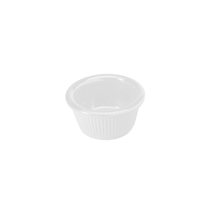 Sauce bowl, melamine, 7.1 cm, white - LAVA
