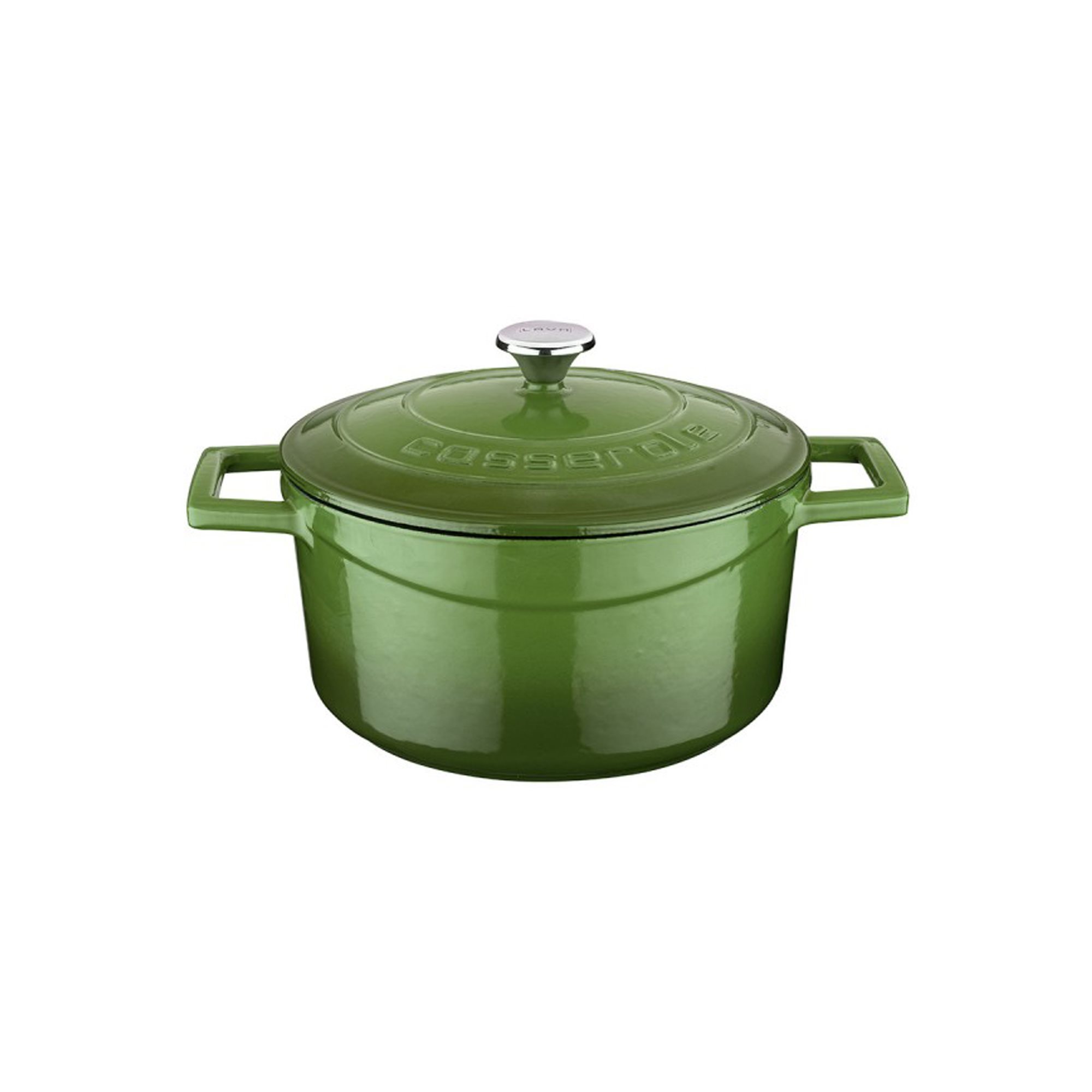 Wasserette levenslang Assert Steelpan, gietijzer, 20 cm, "Folk", groen - lava merk | KitchenShop