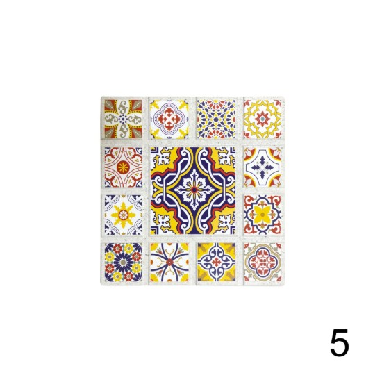 Support en céramique "Maiolica" pour assiettes, 20 x 20 cm - Nuova R2S