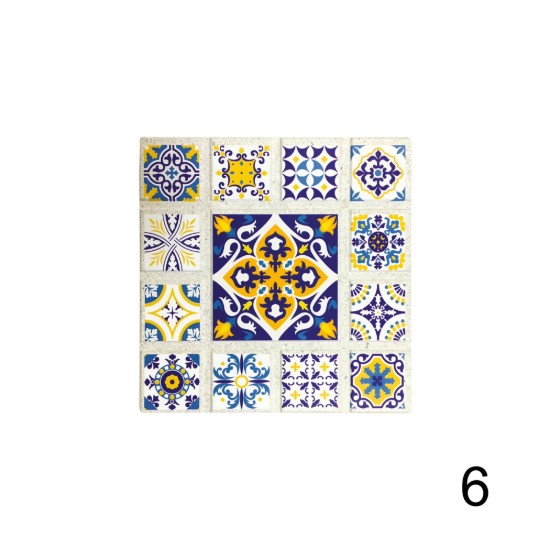 Support en céramique "Maiolica" pour assiettes, 20 x 20 cm - Nuova R2S