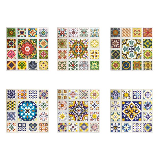 Support en céramique "Maiolica" pour assiettes, 20 x 20 cm - Nuova R2S