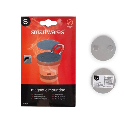 RMAG3 universal mounting kit, for smoke detector, 5 cm - Smartwares