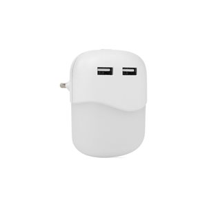 LED night light lamp with 2 USB ports, 0.3 W - Smartwares