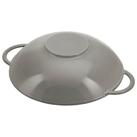Сковорода wok, чугун, 37см, Graphite Grey - Staub