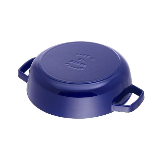 Chistera cooking pot, cast iron, 28 cm, Dark Blue - Staub