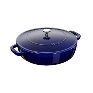 Chistera cooking pot, cast iron, 28 cm, Dark Blue - Staub