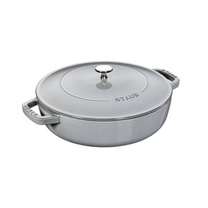 Chistera cooking dish 28 cm, <<Graphite Grey>> - Staub 