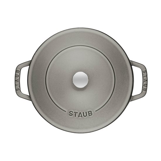 Chistera casserole dish, 28 cm, Graphite Grey - Staub 