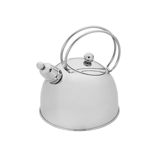 Tea kettle, 20 cm/2,5 L, 'Specialties' series, stainless steel - Demeyere