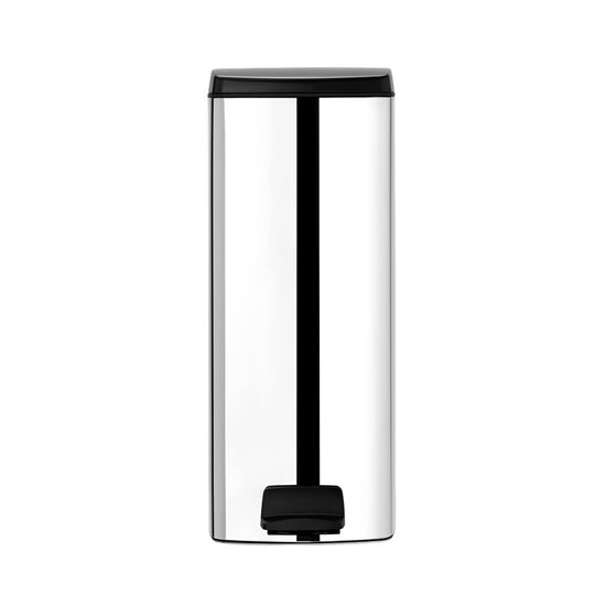 Koš za smeti "Silent Bin", s pedalom, 25 L, Brilliant Steel - Brabantia